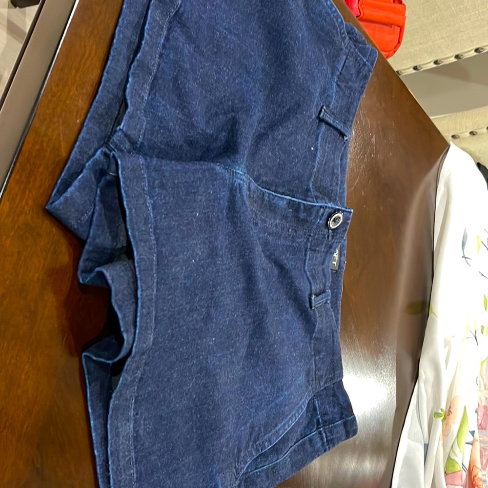 Boyfriend jeans Navy Blue like new size 8 by Loft.